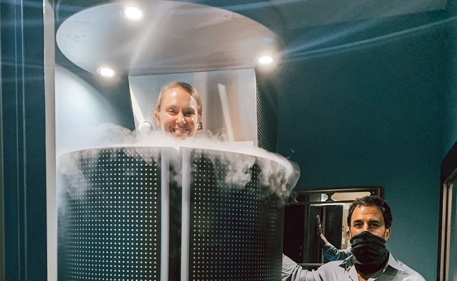 can you do cryotherapy twice a day