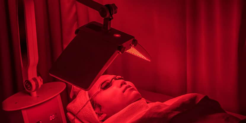 can red light therapy improve vision