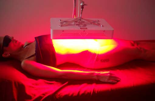 can red light therapy reduce belly fat